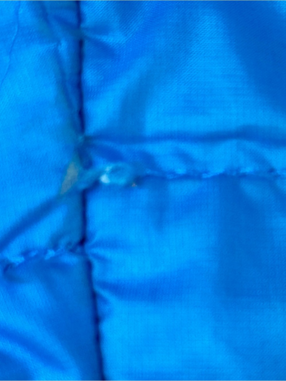 Patagonia Women's Bright Blue Quilted Puffer Jacket - Picture 4 of 6